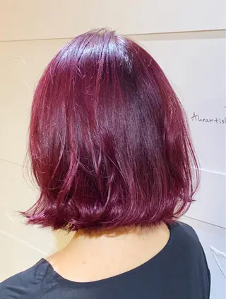 ミディアム カラー 船津武俊 フナツタケトシのヘアスタイル