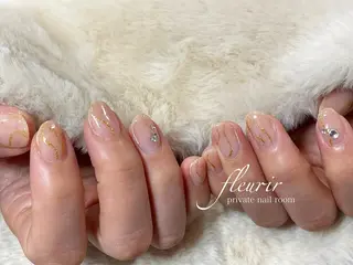 ネイル フルリール 【プライベートサロンのネイルデザイン