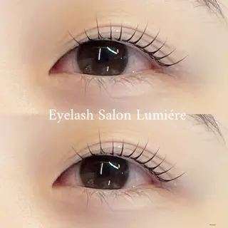 マツエク・マツパ Lumiére SAKURAのマツエク・マツパデザイン