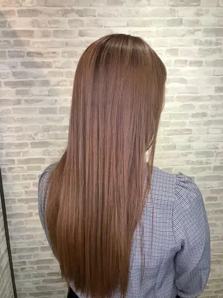 ロング 平田 怜のヘアスタイル