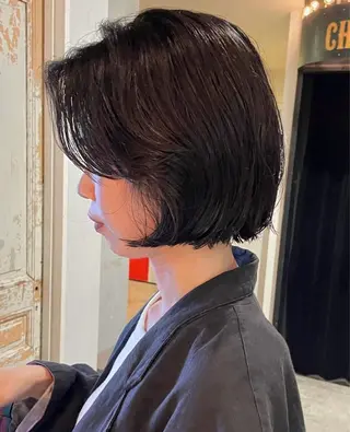 ミディアム 久我 彩音のヘアスタイル