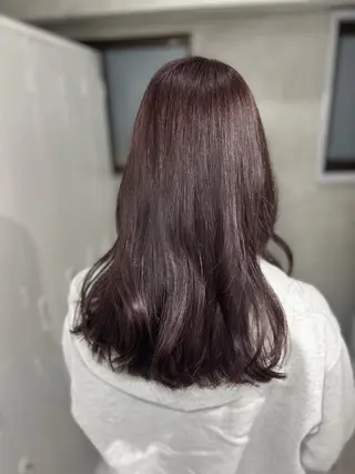 カラー ️💜akari💜 ハイトーン/レイヤーのヘアスタイル