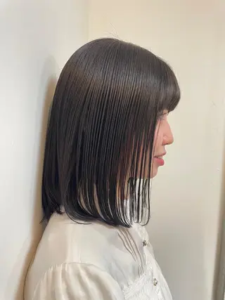 ミディアム 💛🤍U too e’s 鎌倉🧸のヘアスタイル
