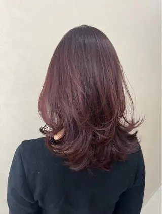 セミロング カラー IT by ALBUM立川のヘアスタイル