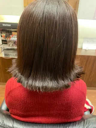 セミロング カラー 美容室DO-UP 小川　貴彦のヘアスタイル