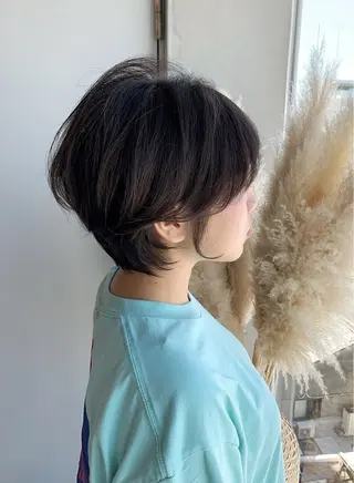 ショート ☀️波多野竜也☀️ /艶カラー/カットのヘアスタイル