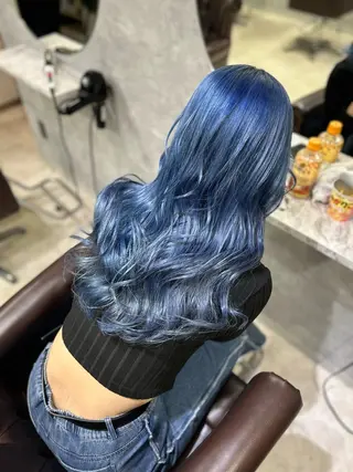 セミロング カラー 池袋/カラー特化🎨 ロング料金なし🩵のヘアスタイル