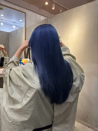 ロング カラー 中園康 /カラー/ブリーチのヘアスタイル