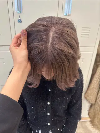 カラー ミルキーな暖色 🩰 girly ♡ ノアのヘアスタイル