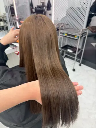 ロング カラー ヘアアレンジ メンズ 小高 咲蘭のヘアスタイル