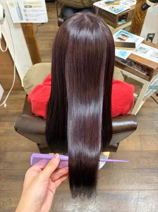 カラー 木村🌟髪質改善ケア 💎デザインカラーのヘアスタイル