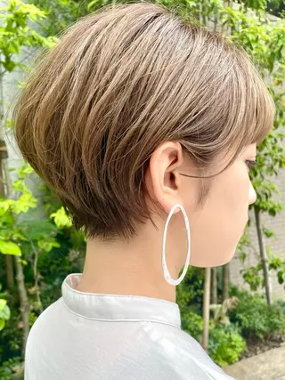 ショート 三鷹で1番ショート ボブをカットする新谷のヘアスタイル