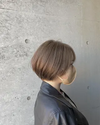 ショート カラー はまべ です☆のヘアスタイル