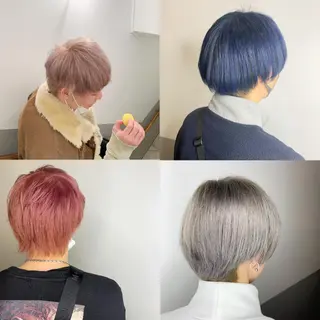 カラー メンズ 🎀暖色カラー🎀 ♡yurika♡のヘアスタイル