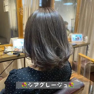 ミディアム カラー 💖透明感カラー💖 mayukoのヘアスタイル