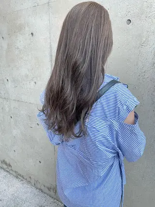 ロング カラー 日高 香織のヘアスタイル