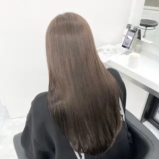 ロング カラー ハイトーン/韓国 レイヤー/るか🎀のヘアスタイル