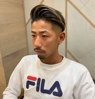 ショート 大月 優汰のヘアスタイル