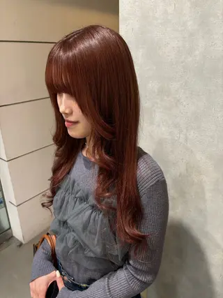 ロング chic  有山 美瑠のヘアスタイル
