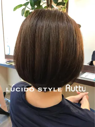 ショート カラー アザマ　ヤスカツ _rosso 川口のヘアスタイル