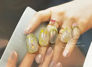 ネイル フルリール 【プライベートサロンのネイルデザイン