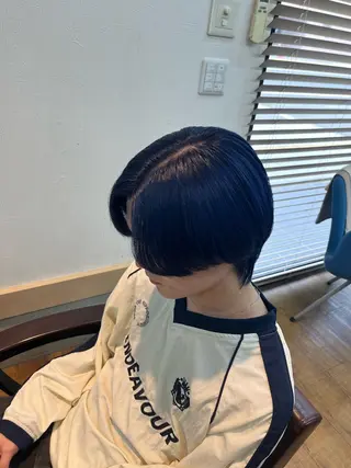 ショート カラー メンズ 🫧ハイトーン/ ブリーチ🫧白石航汰のヘアスタイル
