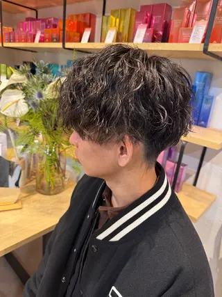 パーマ メンズ AYAKA/メンズ パーマ/四条烏丸のヘアスタイル