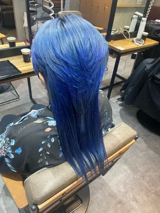 ロング カラー 大久保 佳奈のヘアスタイル