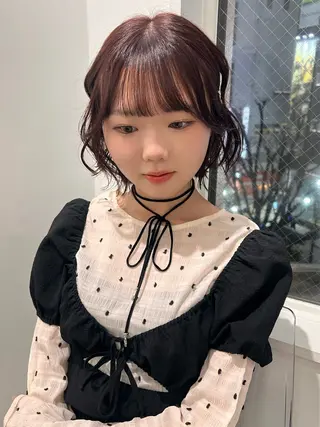 ショート 新宿❤︎ヘアセット ♡YUME🍀のヘアスタイル