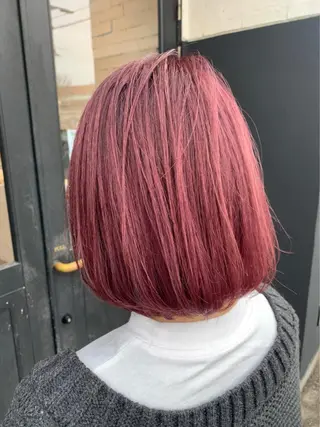 カラー 前田 輝のヘアスタイル