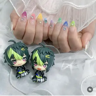 ネイル 黒江 菜々美のネイルデザイン