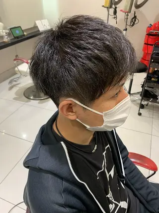 ミディアム ✨上村 潤平✨メンズヘア✨のヘアスタイル