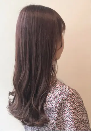 セミロング カラー 脇田 雄大のヘアスタイル