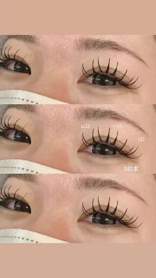 マツエク・マツパ EYELA sanaのマツエク・マツパデザイン