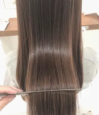 ロング カラー sano sayakaのヘアスタイル