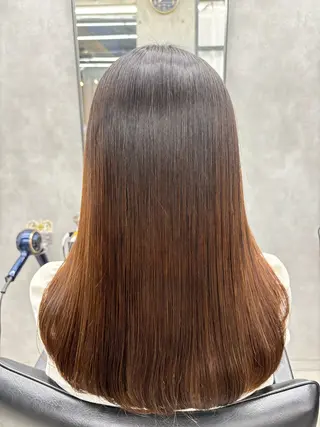 ロング すぐ巻ける縮毛矯正 🍀勝倉　麗のヘアスタイル