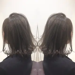 ミディアム カラー HIRO. ★のヘアスタイル