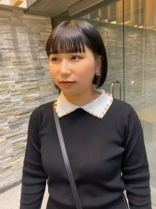 ショート デザインカラー/ボブ ブリーチカラー/ユリのヘアスタイル