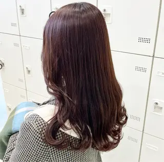 カラー 似合わせ💗骨格矯正 💗透明感カラー💗のヘアスタイル