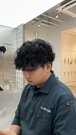 パーマ メンズ fifth 阿部楓のヘアスタイル