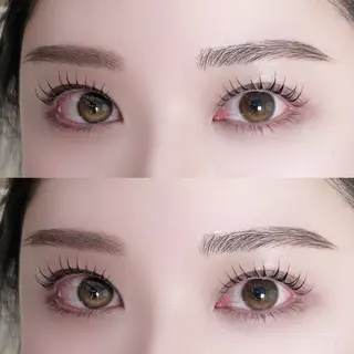 マツエク・マツパ 艶カラー/マツエク /似合わせ🤍ななえのマツエク・マツパデザイン