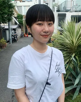 ショート log所属・ボブ/顔まわりカット 💫大澤奈緒美のヘアスタイル