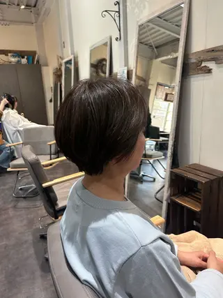 ショート alex  republic所属・牛尾 綾花のヘアスタイル