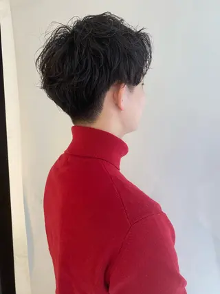 パーマ メンズ 谷川あかり /ナチュラルパーマのヘアスタイル