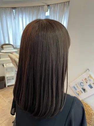 セミロング カラー PROGRESS ハセガワ‪ஐ‬⋆*のヘアスタイル