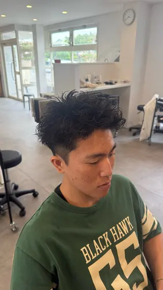 メンズ Joule大分 メンズ特化植木永遠のヘアスタイル