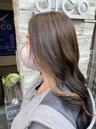 ロング カラー 💖KANAMI💖 似合わせヘアスタイルのヘアスタイル