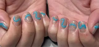 ネイル Miimo💅🏻 ほのか‪ ·͜·♡‬のネイルデザイン