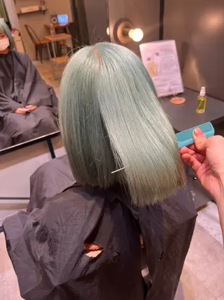 カラー 河原 楓樹のヘアスタイル