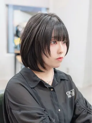 ショート ショート/ボブ ハイトーン❤️原航平のヘアスタイル